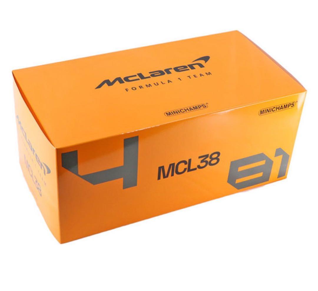 1/18 ミニチャンプス マクラーレンF1 MCL38 モナコGP L.ノリス