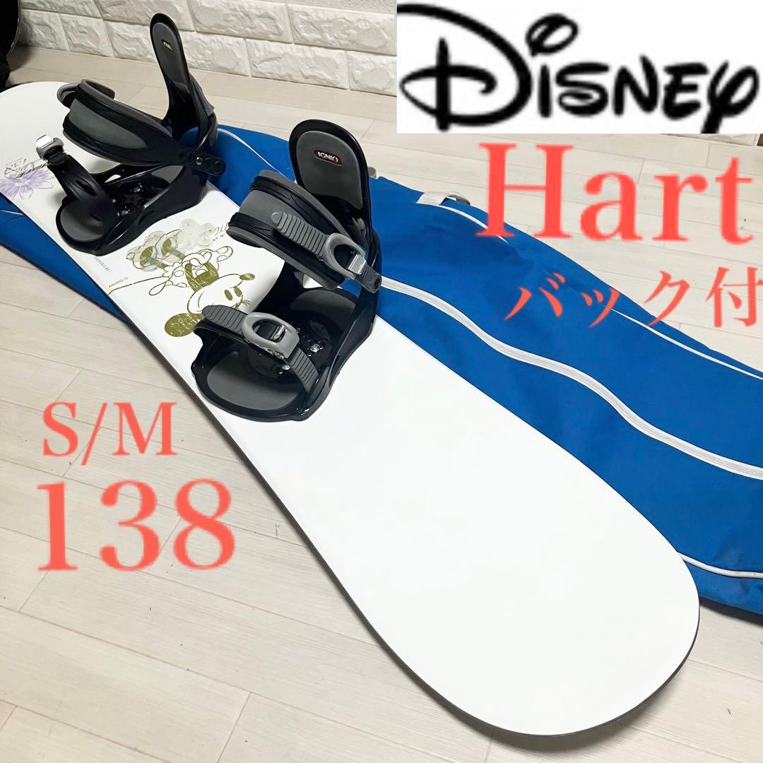 バック付/Hart&Disneyハートディズニーミニーマウス スノーボード138