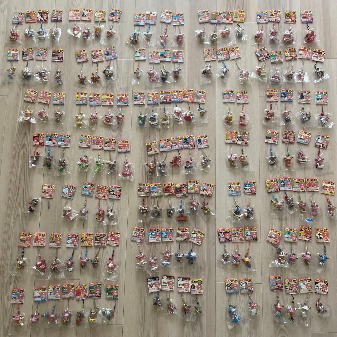 大量◎ワンピース　ご当地チョッパー　ねつけ　限定　ストラップ　根付け　レア