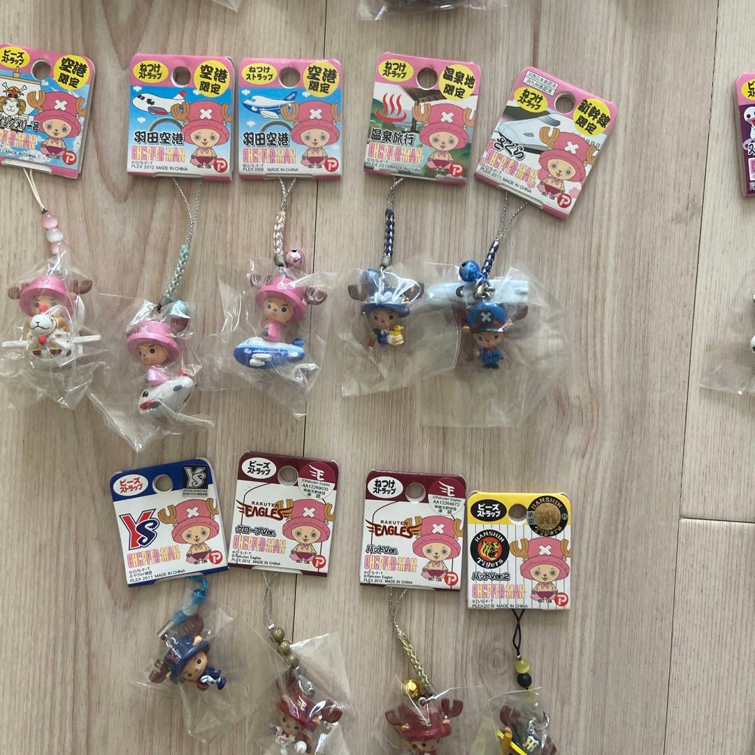 大量◎ワンピース　ご当地チョッパー　ねつけ　限定　ストラップ　根付け　レア