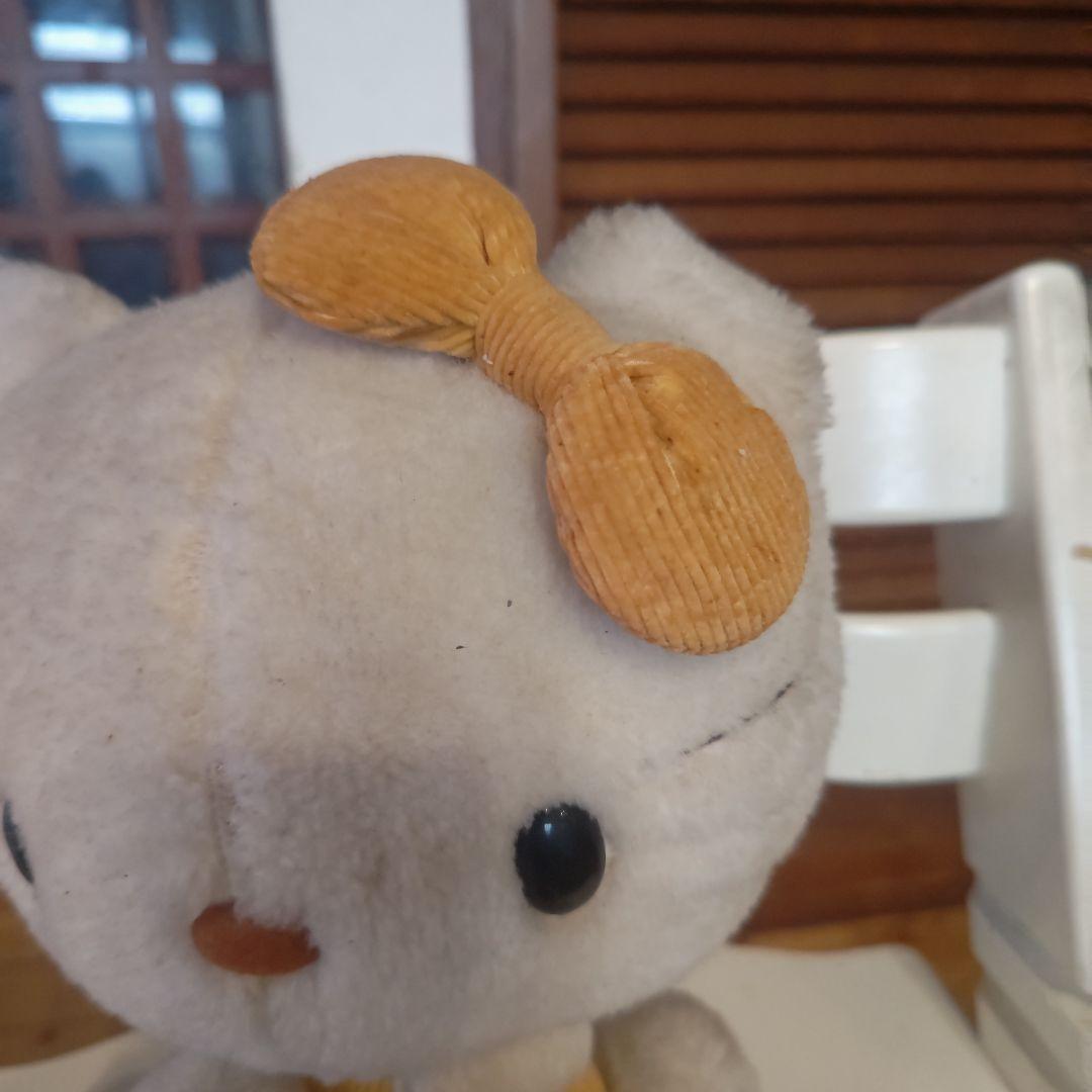 【激レア】1975年 初代キティぬいぐるみ／ビンテージ　昭和レトロ