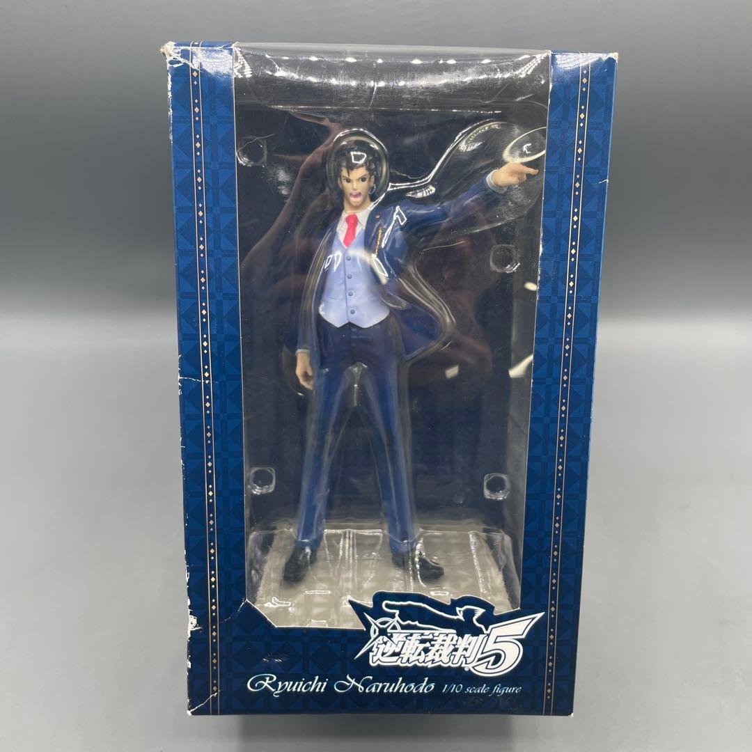 未開封 成歩堂龍一 逆転裁判5 1/10 スケール フィギュア 箱傷み