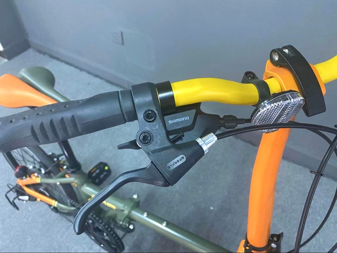 新品未使用PANTHER 20インチ 折りたたみ自転車 8段変速 アルミフレーム