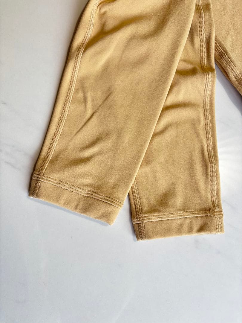 【美品】ルルレモン　アライン　ハイライズレギンス　イエロー　サイズXS