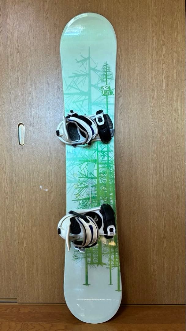 Ｋ2スノーボード板146cm、ビンディングセット