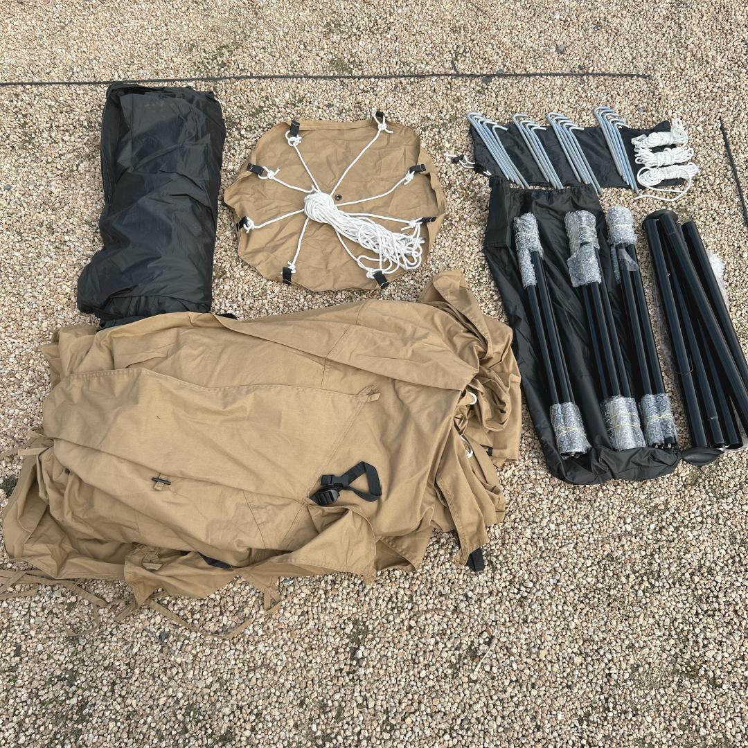 WAQ Alpha TC/FT ファミリー 4-5人用 ワンポール 煙突穴なし