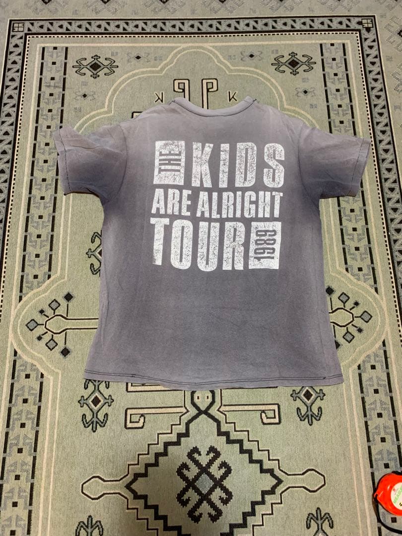 The Who ツアーTシャツ 80年代　バンドT 鬼フェード 80s