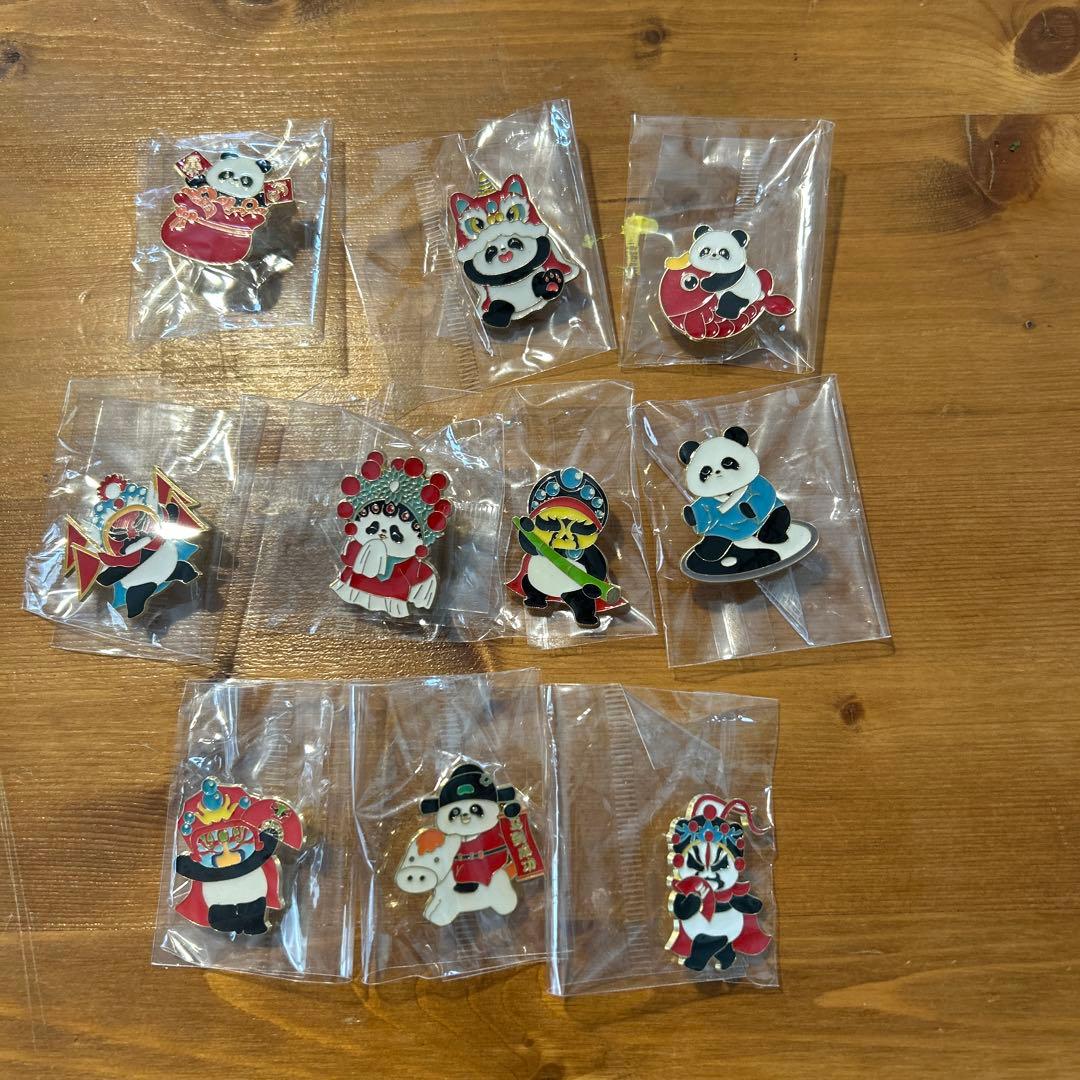 【非売品】関西万博 中国館 ピンバッジ 10種セット