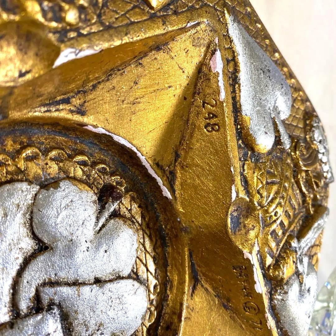 ヴィンテージ60sミッドセンチュリー灰皿トランプ彫刻