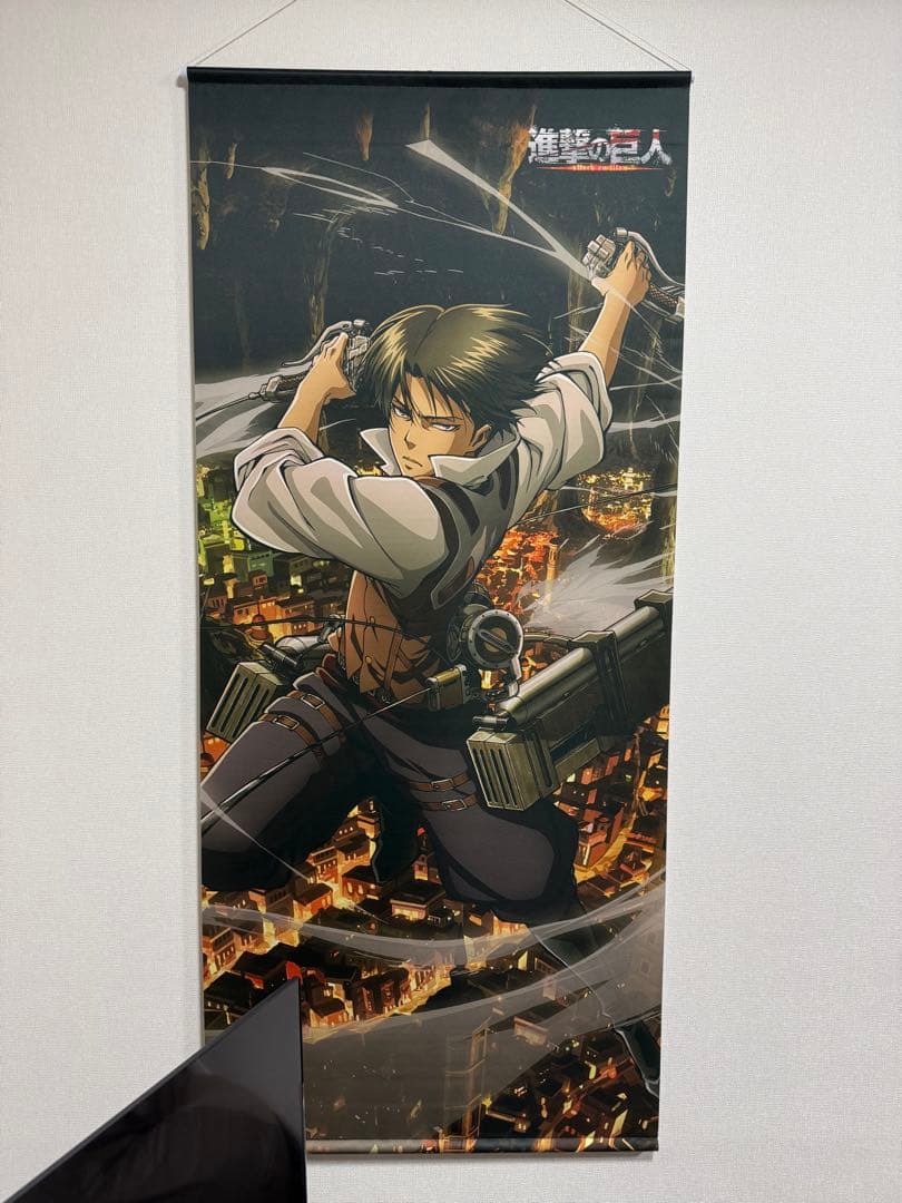 リヴァイ　悔いなき選択　等身大タペストリー