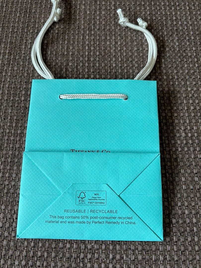 現行品　新品未使用Tiffanyティファニー　ミニショッパー紙袋 100枚セット