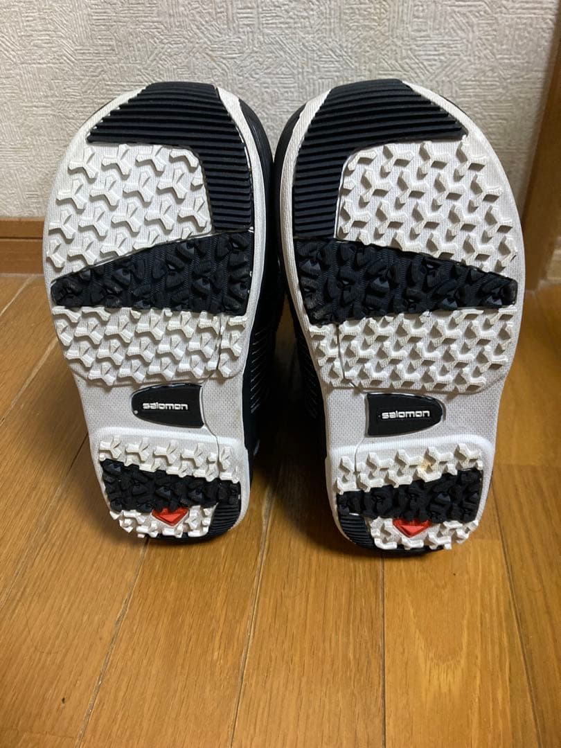 女性用スノーボードブーツ ブラック/パープル