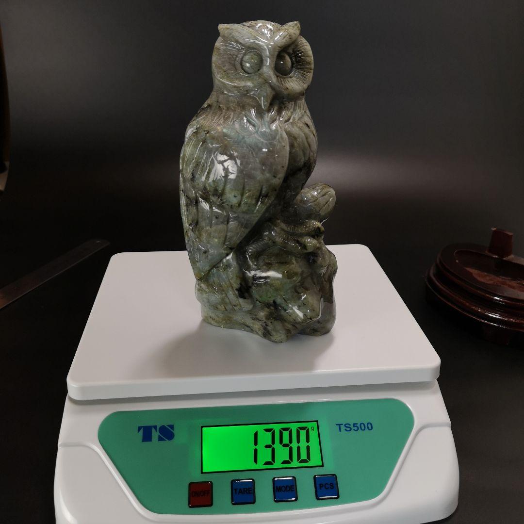 2.ラブラドライトライト　ふくろう　処分