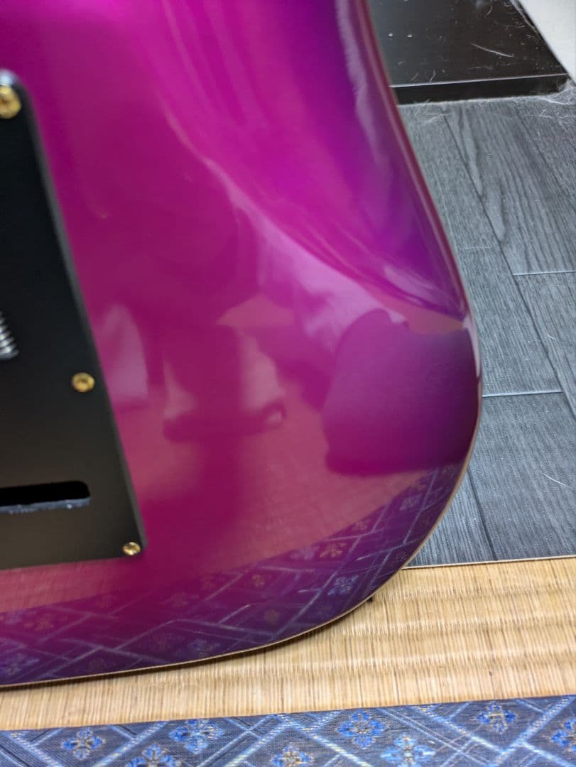 アリアプロⅡ　パープル エレキギター