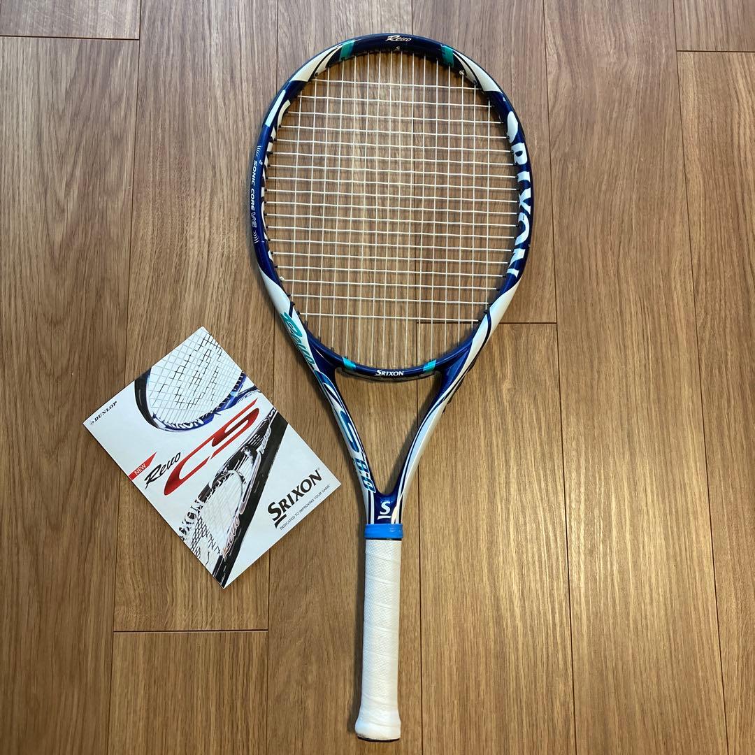 ②スリクソン　Revo CS 8.0 レディース　ダブルス　グリップ1 軽量