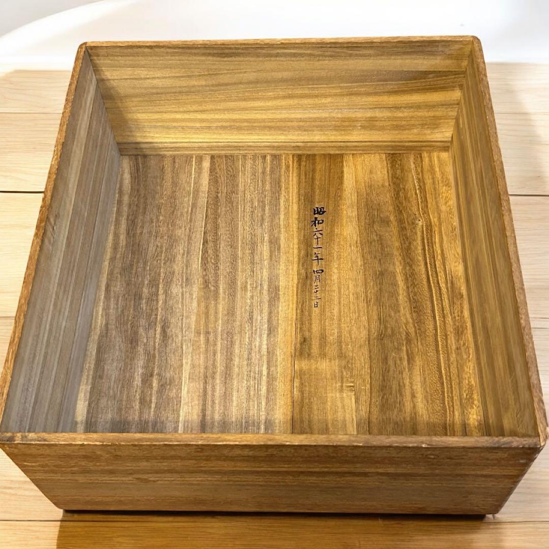 極上囲碁セット✨本榧 脚付き囲碁盤〈5.8寸〉 蛤碁石181個＋那智黒182個