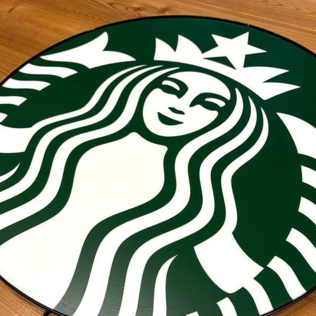 スターバックス　ライト　看板　ストアディスプレイ　サイン　店舗用　本物