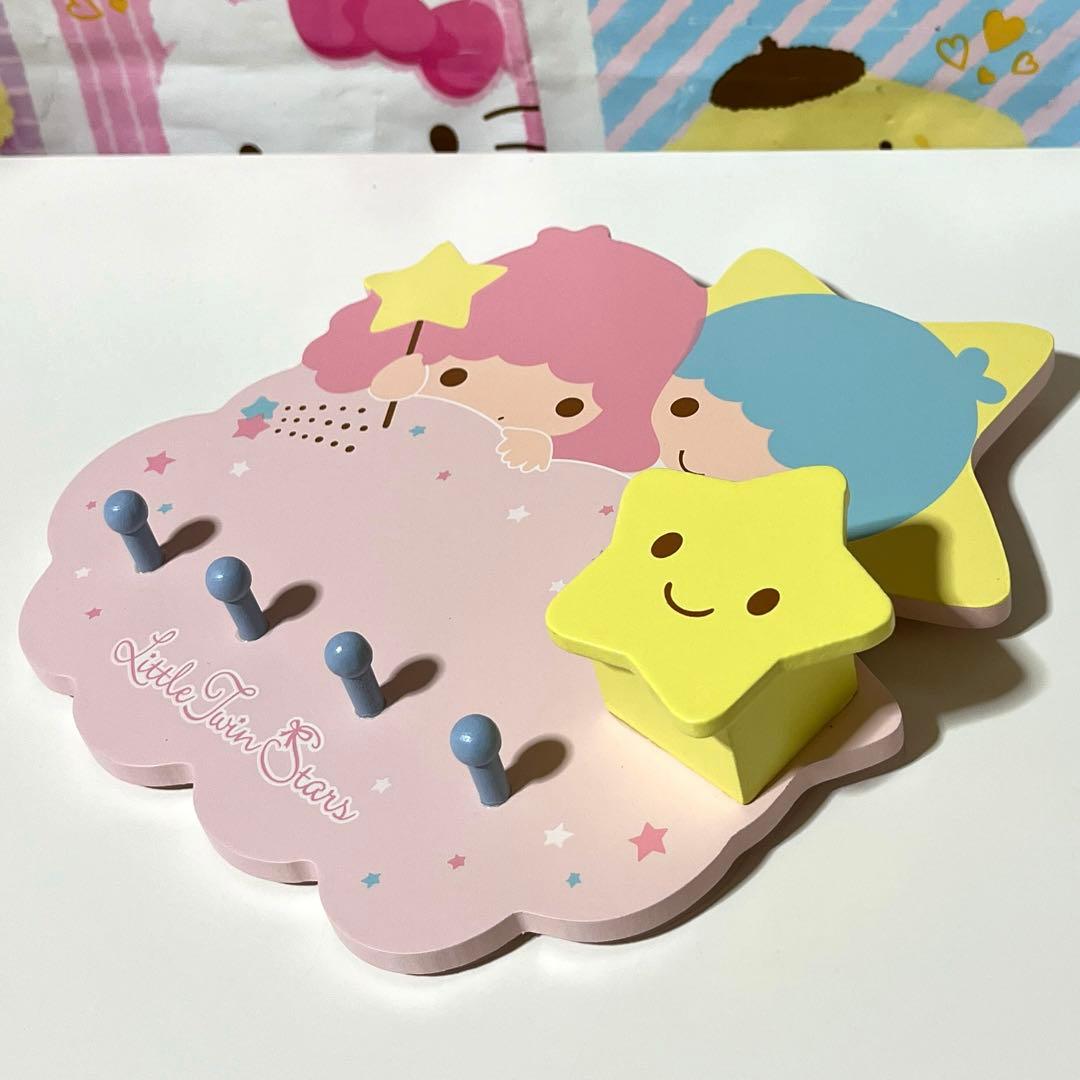 キキララ 木製アクセサリー&キーフック