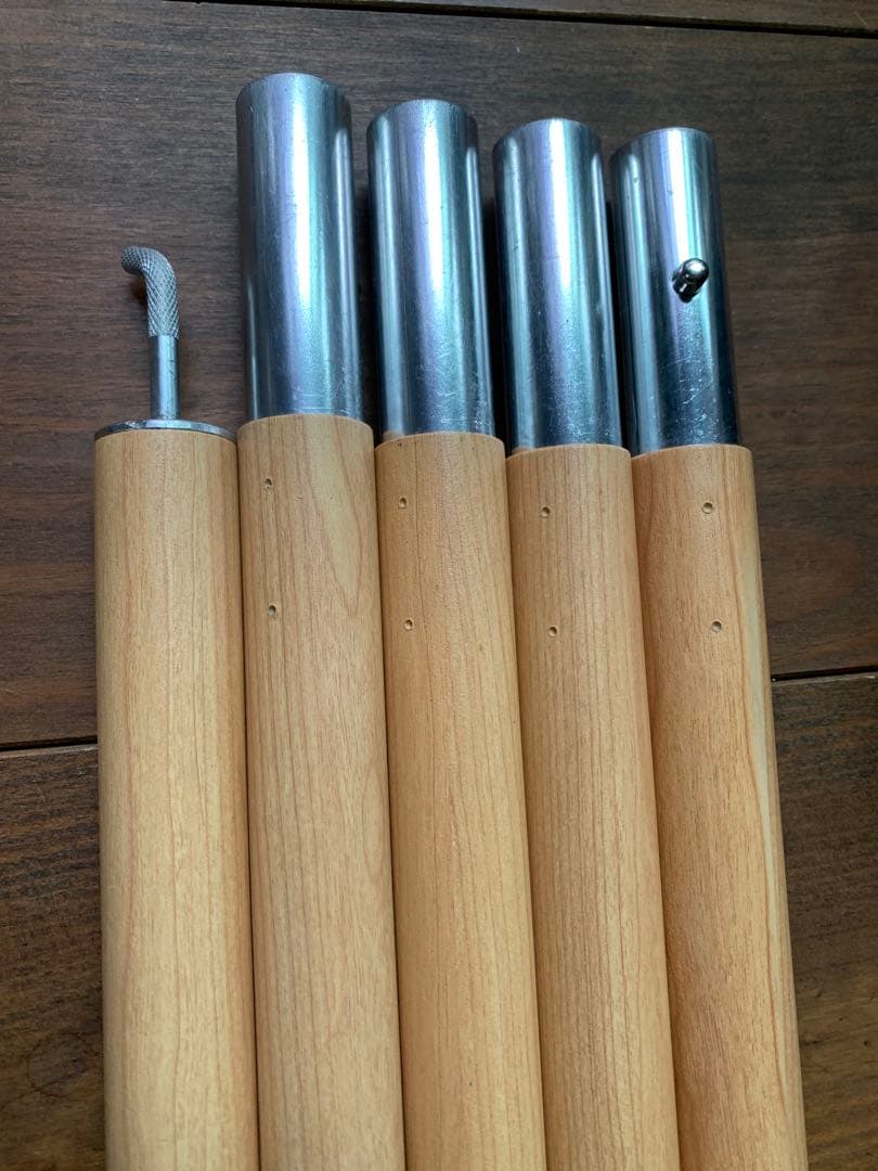 DOD チーズタープ 5m×5m DOD ベージュ ポール付き