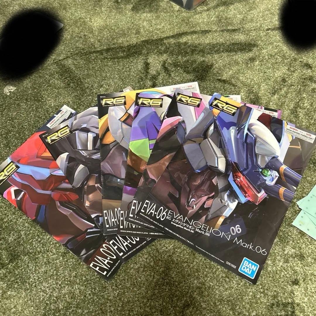 エヴァンゲリオン RG 6体 まとめ売り