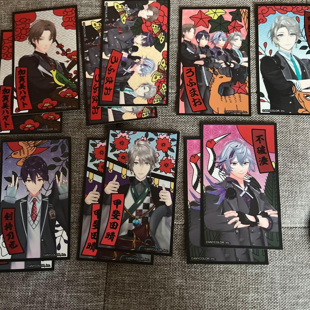 にじさんじ　加賀美ハヤト　他　ROF-MAO ろふまお　チェキ　カード