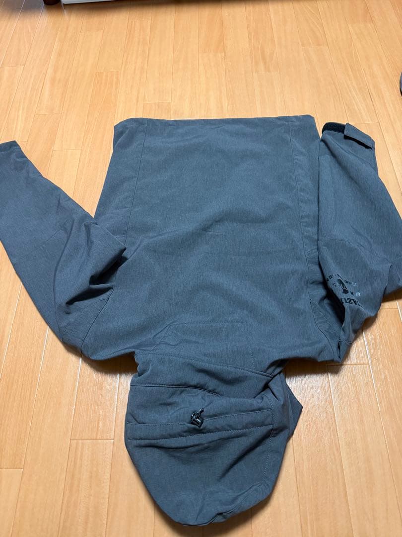 mazume フィッシングジャケット グレー