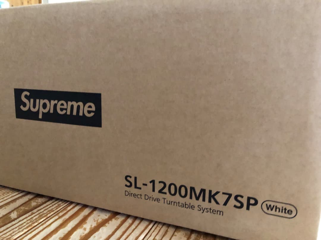 新品未使用 Supreme Technics SL-1200MK7
