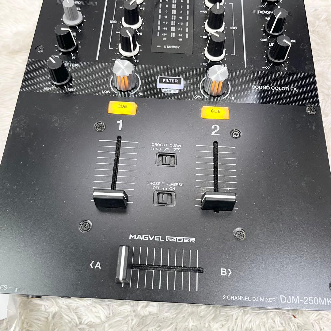 Pioneer DJ DJM-250MK2 2チャンネルDJミキサー