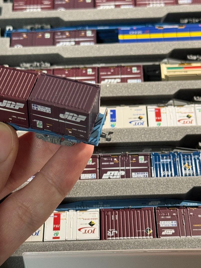 Nゲージ コンテナ貨車12両セット