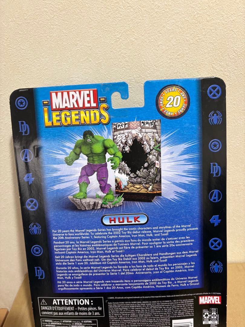 未開封 ハズブロ マーベルレジェンズ マーベルレジェンド 20th ハルク