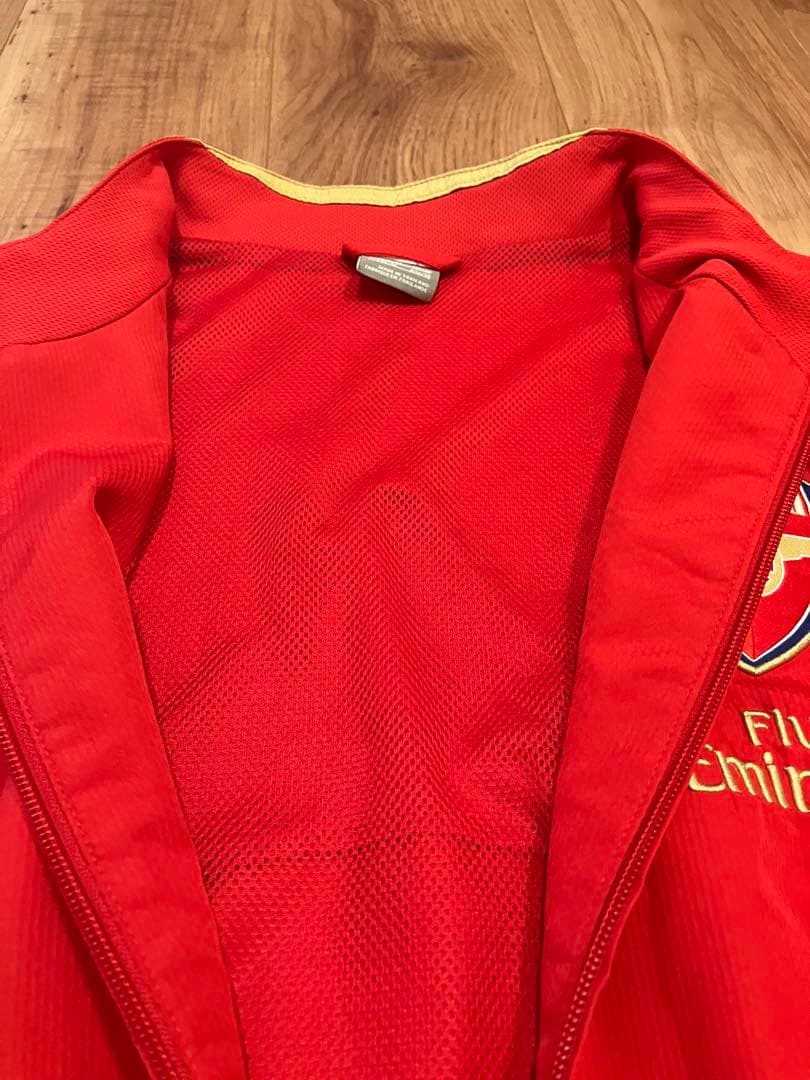アーセナルFC Nike トラックジャケット 赤 Fly Emirates古着