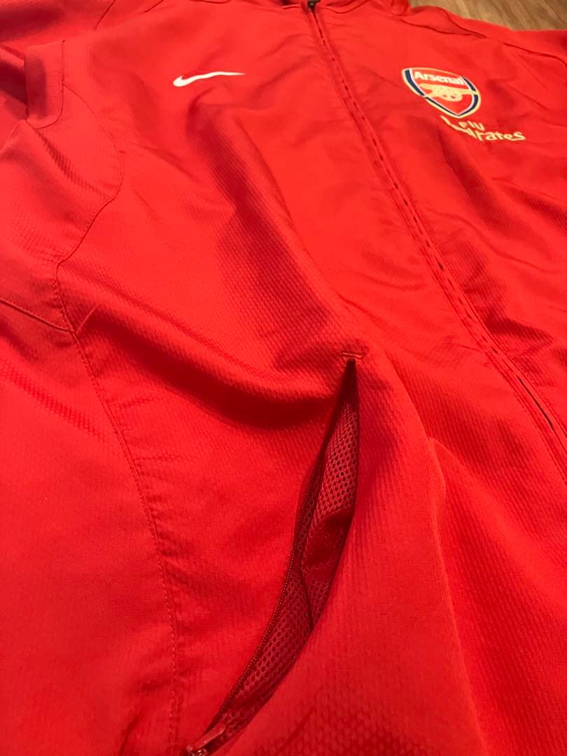 アーセナルFC Nike トラックジャケット 赤 Fly Emirates古着