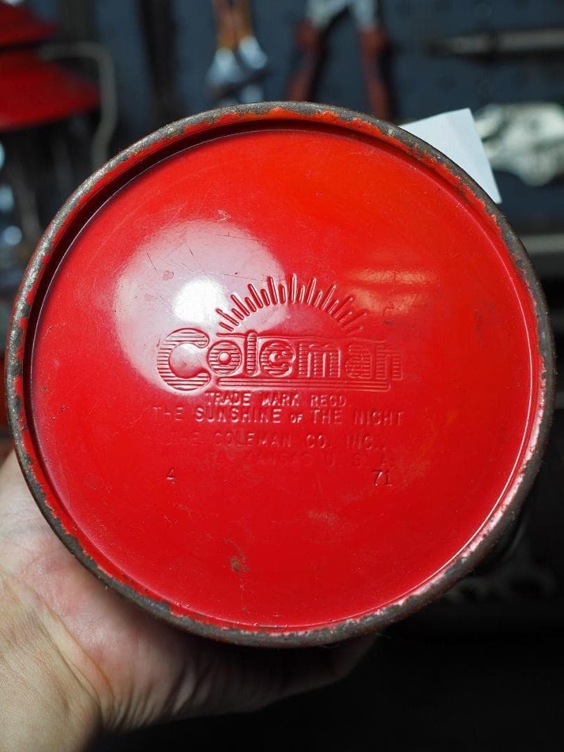 1971年4月 コールマン 200A ランタン (ホワイトボーダー) t81