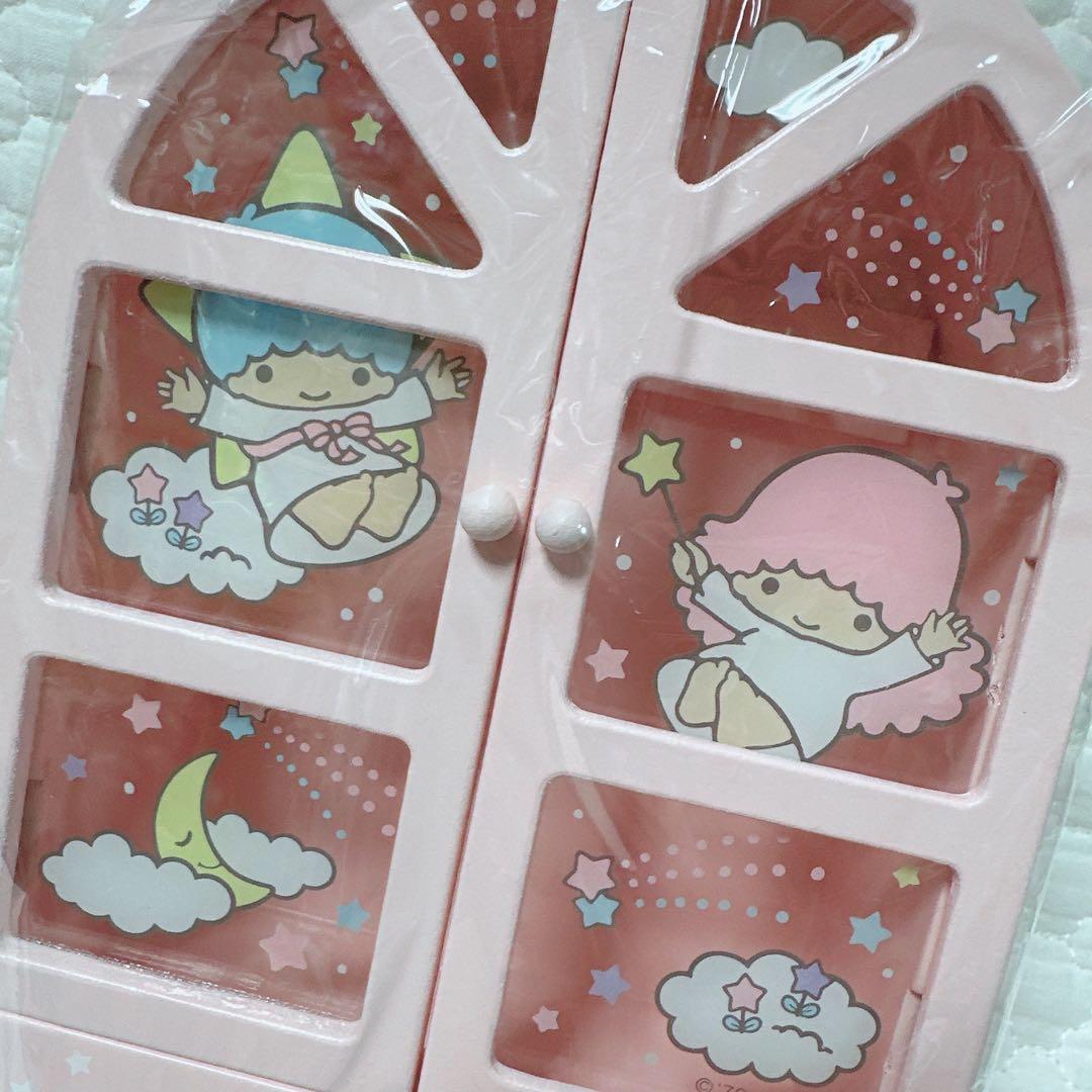 サンリオ❣️激レア　キキララ 木製　アクセサリーケース　2012 レトロ　クモ