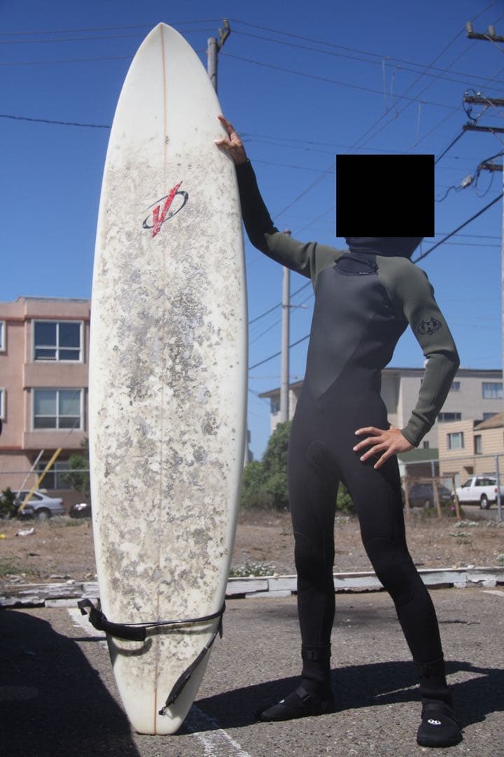 【値引】HOTLINE ウェットスーツ ブーツ付 4/3mm