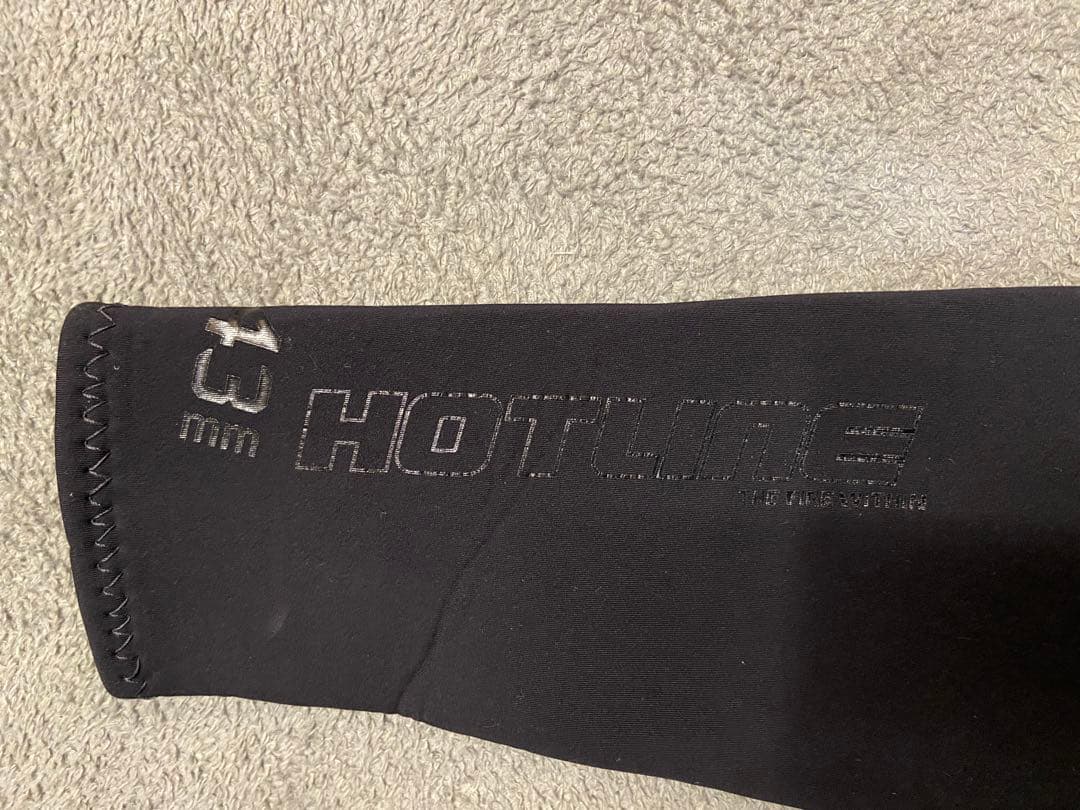 【値引】HOTLINE ウェットスーツ ブーツ付 4/3mm