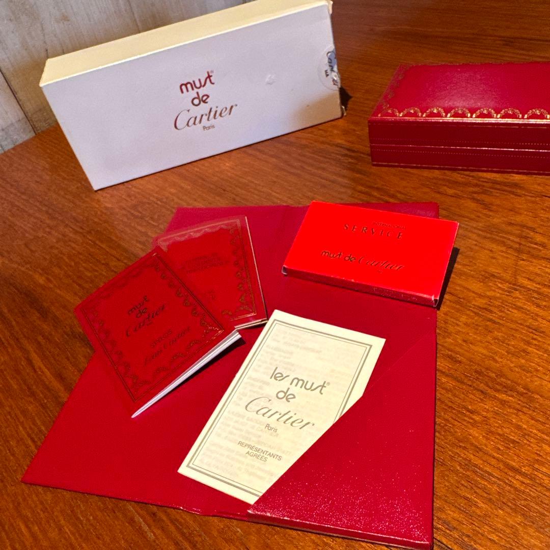 Must de Cartier カルティエ 万年筆 18k