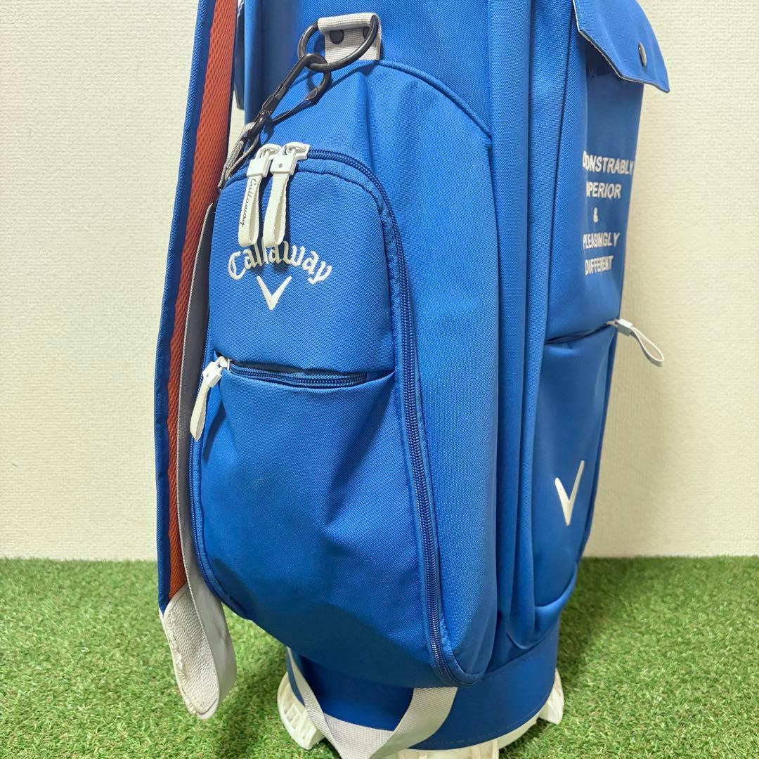 状態良好｜キャロウェイ　アドバンス　キャディバッグ　22JM　ブルー　青