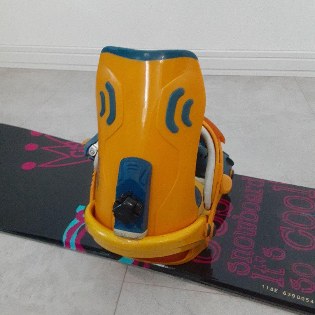 CSB ジュニア スノーボードセット 118 サロモン ビンディング付き キッズ