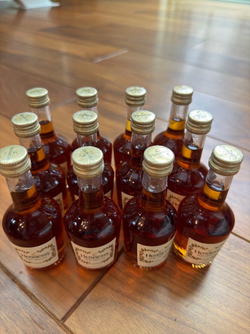 【新品未開封・国内正規品】ヘネシー VS ミニボトル 50ml × 12本セット