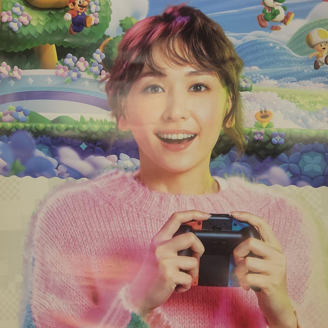 【非売品】任天堂スイッチ　スーパーマリオブラザーズ・ワンダー　ポスター２枚セット