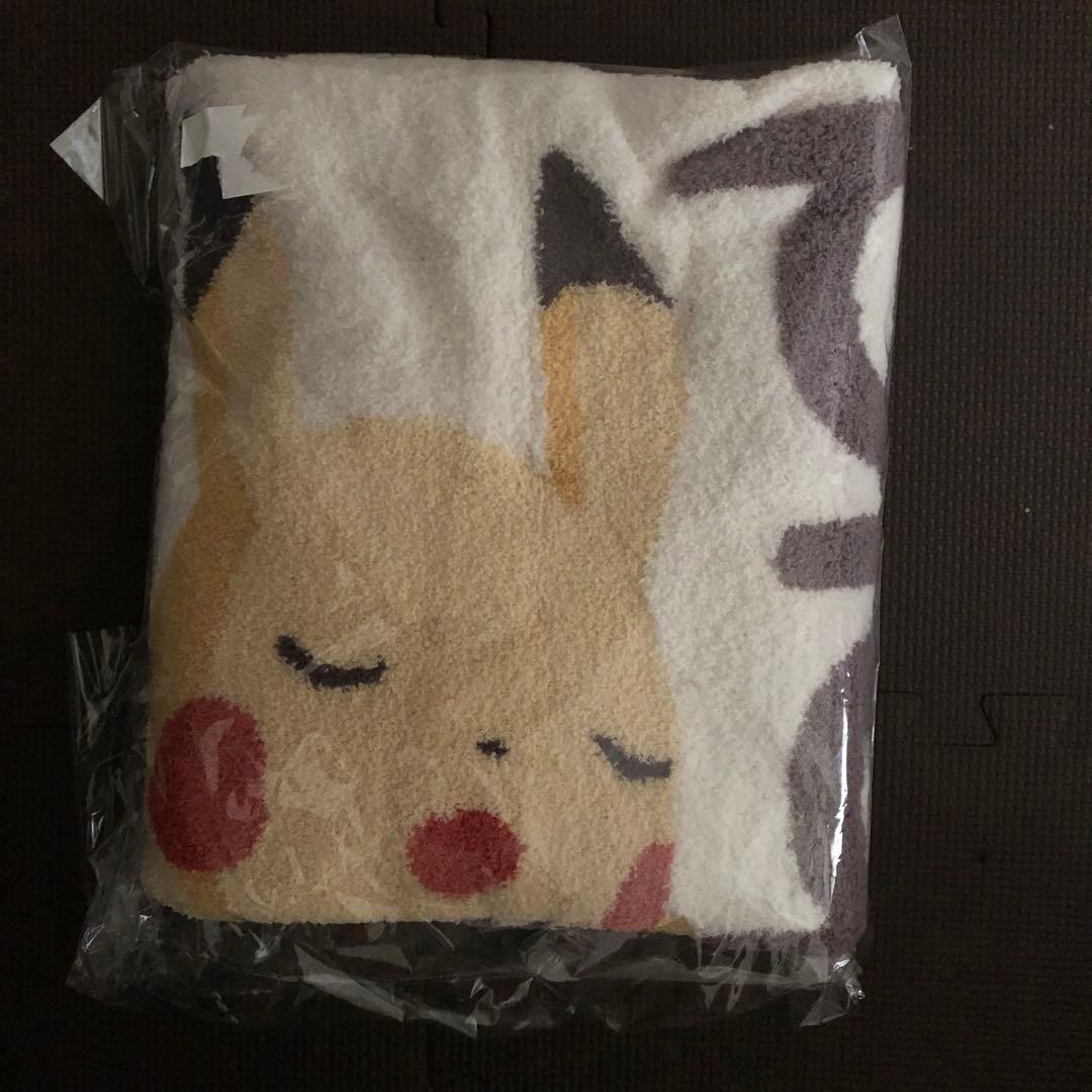 ジェラートピケ　ポケモンスリープ　ベビモコジャガードブランケット　ピカチュウ