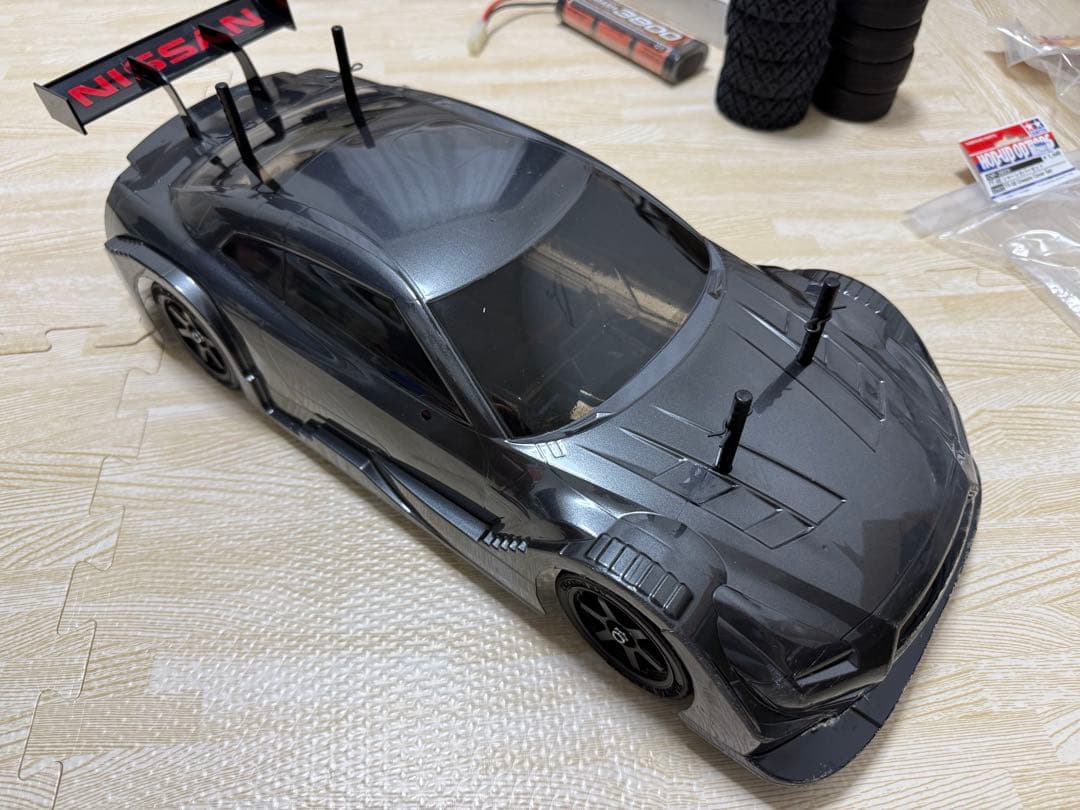 ラジコン　フルセット　TT-02 GT-R フタバ3PVプロポ　新品ボディセット