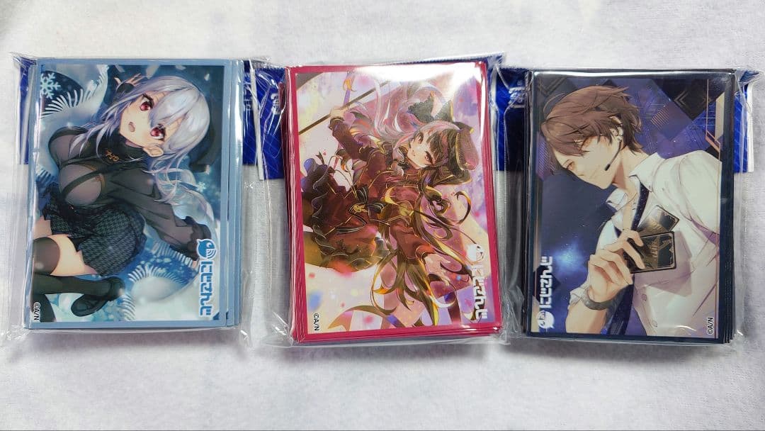 にじさんじ ラバーマットグッズ カードスリーブ SMC組3点セット