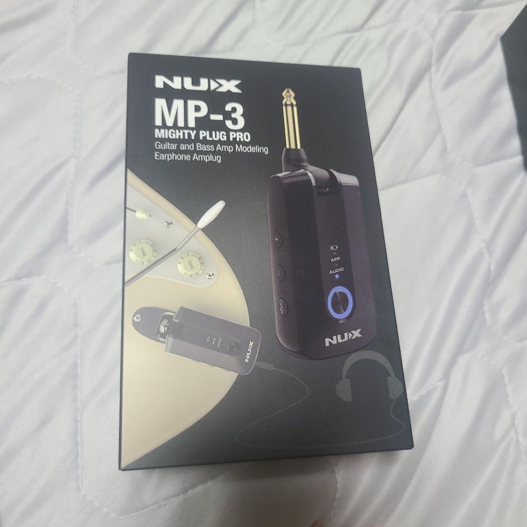 NUX MP-3 MIGHTY PLUG PRO　ヘッドフォンアンプ　ギター