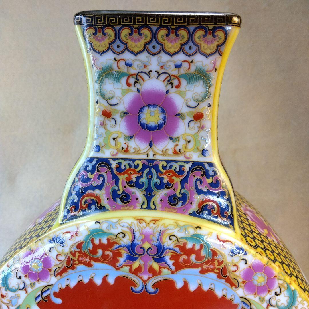 中国花瓶　清朝雍正帝