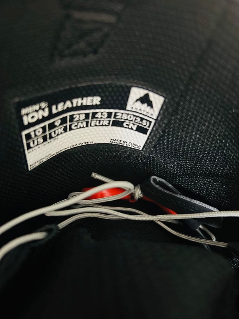 新品未使用 BURTON IONレザー 28.0cm US10