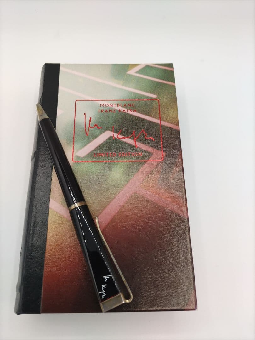 スイス製モンブラン限定品　作家シリーズ　フランツ• カフカのボールペン
