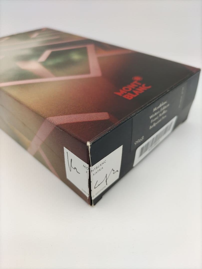 スイス製モンブラン限定品　作家シリーズ　フランツ• カフカのボールペン