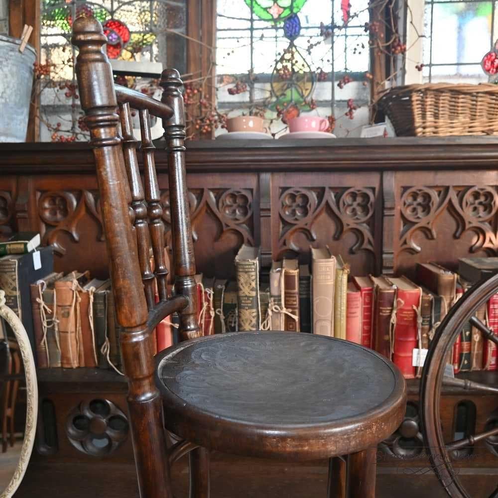 L3710-107-2 英国アンティーク ベントチェア ドールチェア ハイチェア